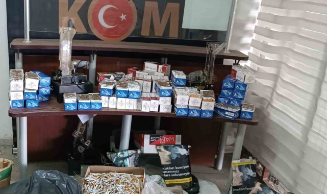 Aydın'da kaçak sigara operasyonu: 1 gözaltı
