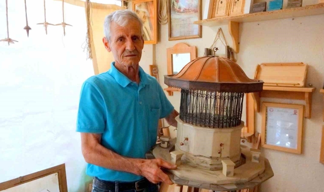Aydınlı Ali usta Muğla'nın tarihini maket haline getiriyor