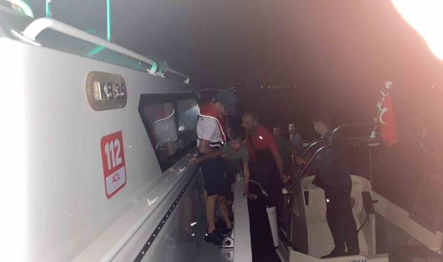 Bodrum'da 51 düzensiz göçmen kurtarıldı