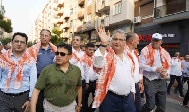Geleneksel 8. Yuntdağı Yağlı Pehlivan Güreşleri kortej yürüyüşü yapıldı