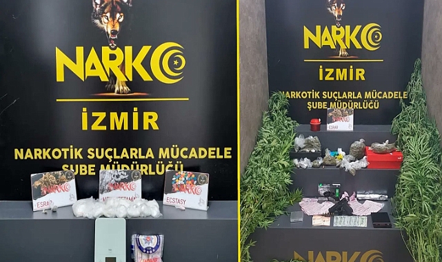 İzmir’de bir haftada 41 uyuşturucu operasyonu: 23 tutuklama