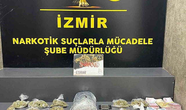 İzmir'de 63 uyuşturucu operasyonunda 37 tutuklama