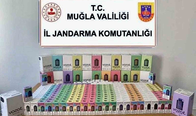 Kaçak elektronik sigara ele geçirildi