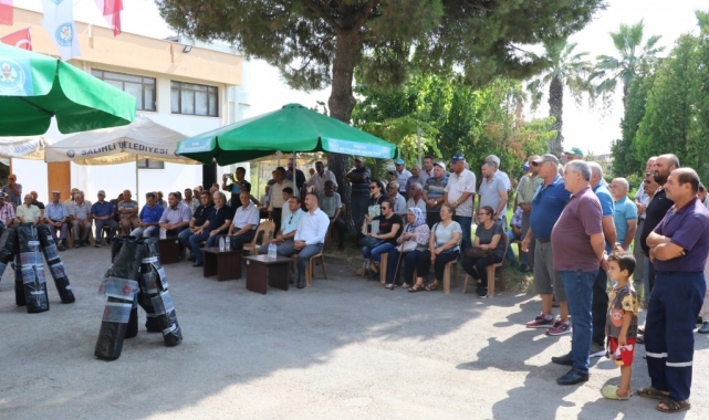Manisa'da üzüm üreticilerine sergi örtüsü desteği