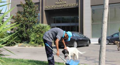 Manisa'da yürek ısıtan görüntü