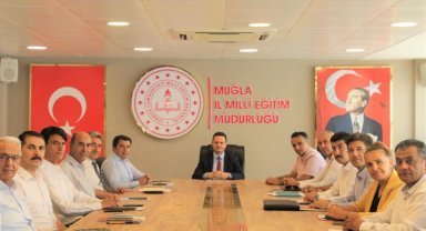 Muğla'da eğitim yöneticileri yeni eğitim öğretim yılı hazırlıklarını değerlendirdi