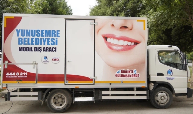 Yunusemre'de mobil diş aracı hizmete başlıyor