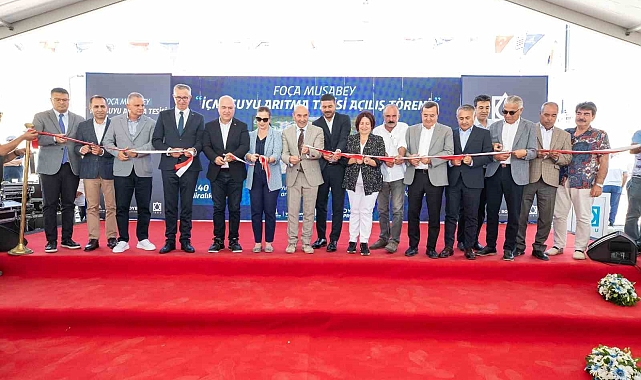 11 milyon metreküp kapasiteli Musabey İçme Suyu Arıtma Tesisi açıldı