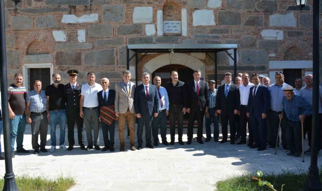 Ahilik Haftası kutlamaları Çine'deki esnaf ziyaretleri ile devam etti
