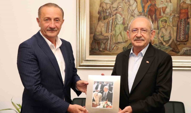 Başkan Atabay, CHP lideri Kılıçdaroğlu ile görüştü