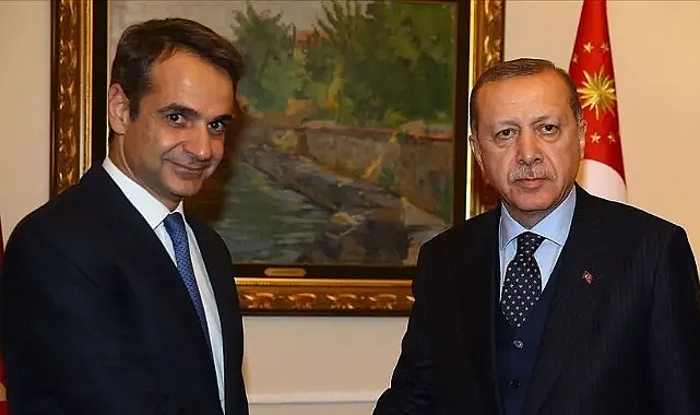 Cumhurbaşkanı Erdoğan, New York'ta Yunanistan Başbakanı Miçotakis ile görüştü