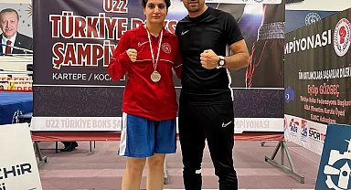 Demir yumruk Meryem, Türkiye ikincisi oldu