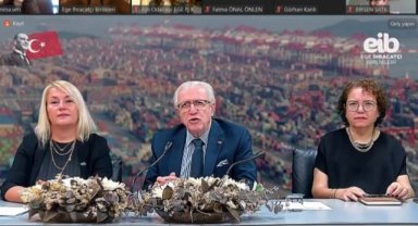 Egeli ihracatçılardan 14 depremzede kadına yardım eli