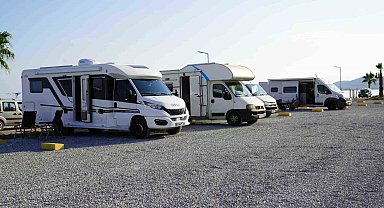 Seferihisar'da karavan park hizmete açıldı