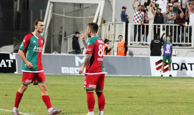 Adem Büyük, Karşıyaka formasıyla ilk golünü attı
