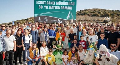 Cumhuriyetin 100'üncü yılında İzmir'e ESHOT Ormanı