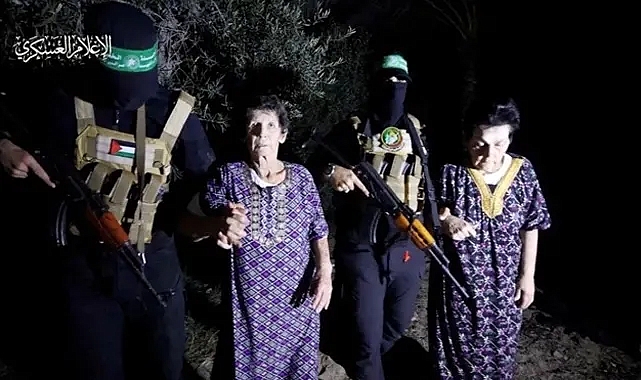 Hamas dün gece 2 İsrailli rehineyi daha serbest bıraktı