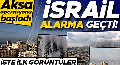 İsrail-Filistin gerilimi tırmandırıyor: Hamas 'Aksa Tufanı' operasyonunu dünyaya duyurdu... Netanyahu'dan ilk açıklama geldi: Savaştayız