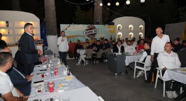 Aliağa FK'da maç öncesi moral yemeği