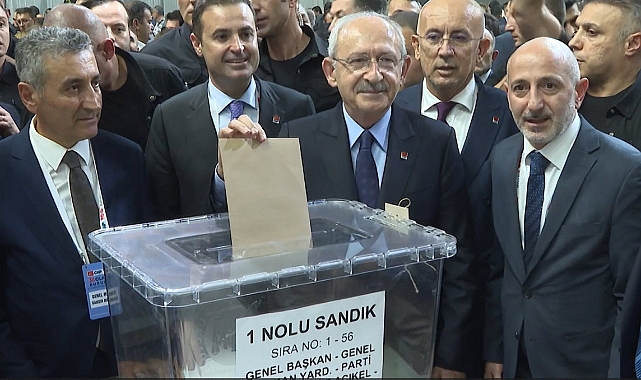 CHP Kurultayı'nda oy verme işlemi tamamlandı