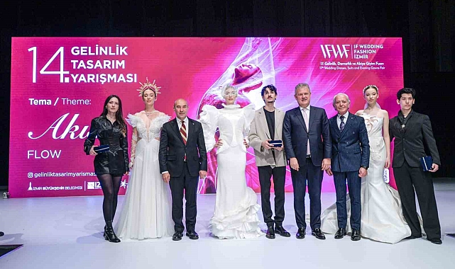 Gelinlikte 'İzmir Ekonomi' gururu