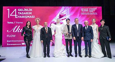 Gelinlikte 'İzmir Ekonomi' gururu