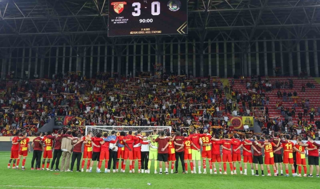 Göztepe'deki hedef iç sahadaki üçüncü galibiyet