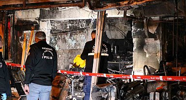 İzmir'de iş yeri yangınında kundaklama iddiası