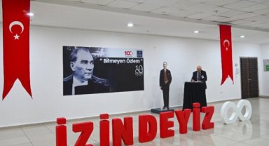 Karabağlar'dan Ata'ya saygı duruşu