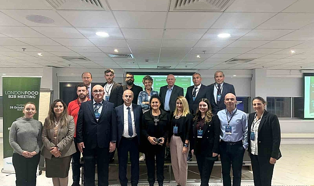 Türk gıdaları İngiltere'de tanıtıldı
