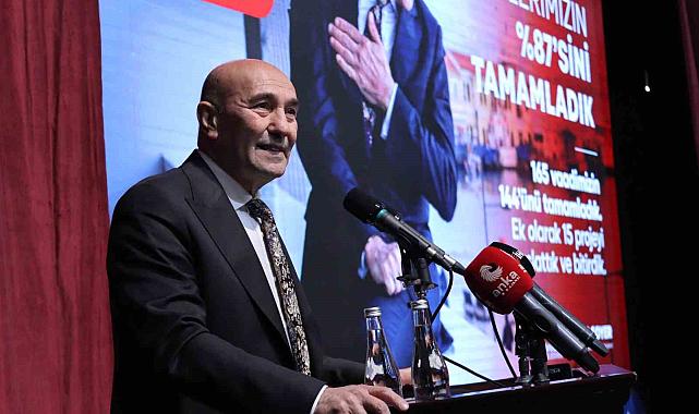 Başkan Soyer'den '4,5 yıl' sunumu ve seçim mesajları