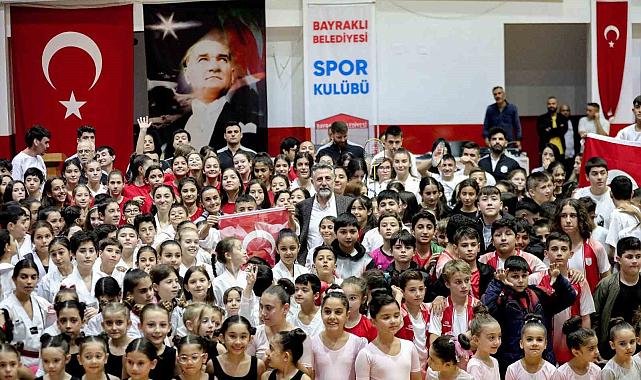 Bayraklı'da sporda gururlandıran başarı