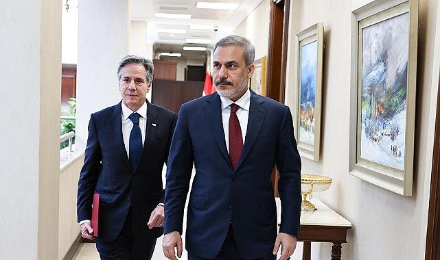 Blinken'dan Bakan Fidan ile görüşmesine dair açıklama