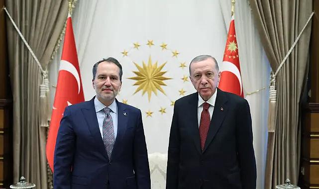 Cumhurbaşkanı Erdoğan, Yeniden Refah Partisi Genel Başkanı Erbakan'ı kabul edecek
