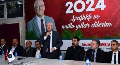 İzmir Karabağlar'da yeni yıl kutlaması