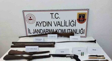 Osmanlı dönemine ait tüfek ve kılıç ele geçirildi