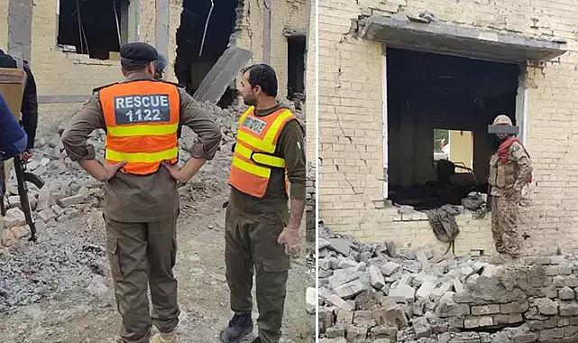 Pakistan'da kışlaya bombalı saldırı: 23 ölü