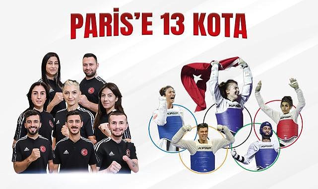 Paris 2024'e 13 kota birden!