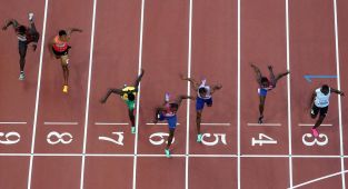 Atletizmde olimpiyat hedefi kürsü