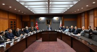 Bakan Bolat Filistinli iş insanlarıyla bir araya geldi