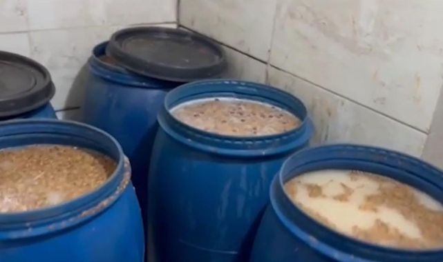 Bursa'da 5 ton sahte içki ele geçirildi