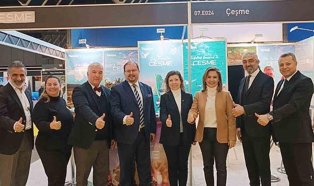 Hollanda’daki turizm fuarında Çeşme’ye büyük ilgi