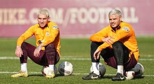 Icardi takımla çalıştı