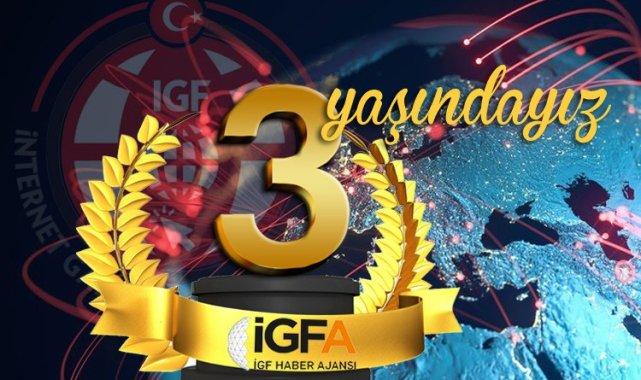 İGF Haber Ajansı (İGFA) 3 yaşında