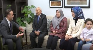İlk Türk astronot Bakan Kacır aileyle bir araya geldi