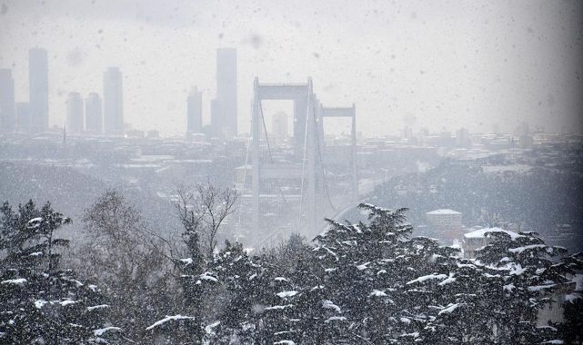 İstanbul'a kar geliyor