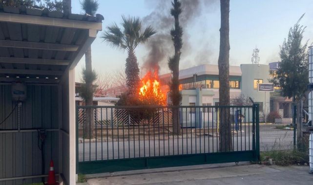 İzmir'de kozmetik ürünleri deposunda yangın: 1 işçi hayatını kaybetti