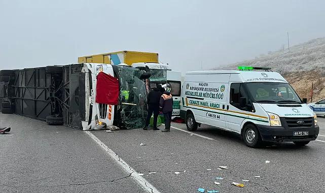 Malatya'da feci kaza: Çok sayıda ölü ve yaralı var