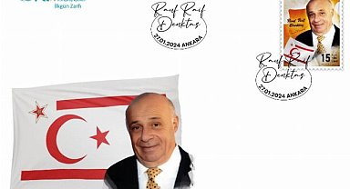 PTT'DEN "Rauf Raif Denktaş" konulu anma pulu
