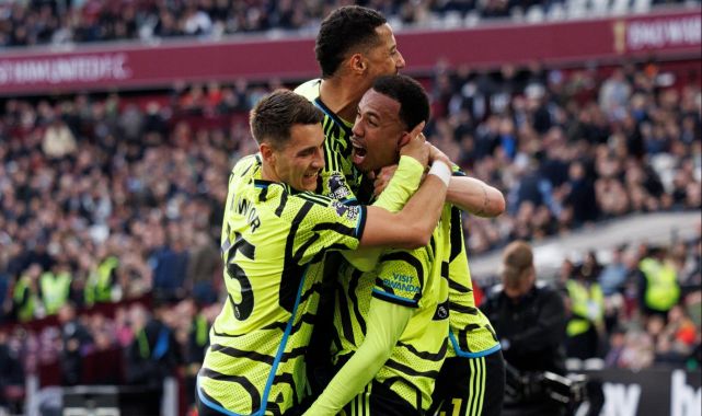 Arsenal West Ham Unitedı farklı yendi